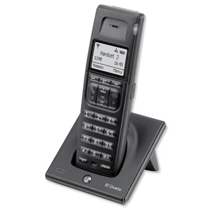 BT Diverse 7200 Additional Handset Robust and Charger 100 Name Directory GAP SMS LCD Display Ref 48443