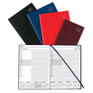 Collins 2012 Appointment Diary Day to Page Half-hourly W210xH297mm A4 Assorted Ref A44