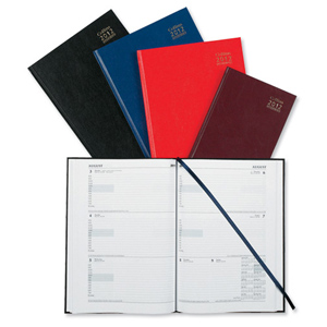 Collins 2012 Appointment Diary Week to View Half-hourly W148xH210mm A5 Assorted Ref A35