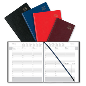 Collins 2012 Quarto Appointment Diary Week to View Hourly W210xH260mm Black Ref A36BLK