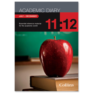 Collins 2011-12 Academic Diary Year Diary in Protective Jacket 18 Months A5 Ref 35M