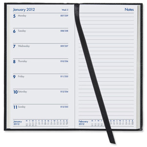 Collins 2011-12 Academic Diary Slim Week to View A5 Assorted Ref 175M