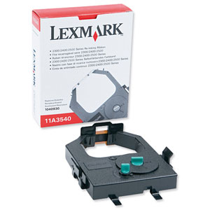 Lexmark Ribbon Cassette Fabric Nylon Black [for 23XX 24XX] Ref 11A3540
