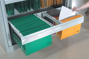 Bisley Roll-out Filing Frame for Cupboard Grey Ref BRFA