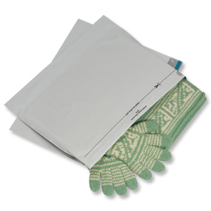 PostSafe LightWeight Envelopes Polythene White Opaque C3 W335xH430mm Peel and Seal Ref PL32 [Pack 100]