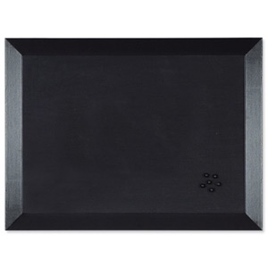 BiSilque Kamashi Contemporary Notice Board W600xH450 Black Ref FB04361012
