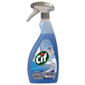 Cif Professional Window and Multi Surface Cleaner 750ml Ref 7517904