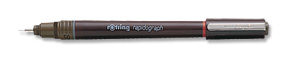 Rotring Rapidograph Pen for Precise Line Width to ISO 128 and ISO 3098/1 0.50mm Nib Ref S0203700