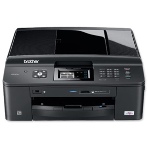 Brother Network Inkjet Multi-Function A4 Printer Print Copy Fax and Scan Ref MFC-J625DW