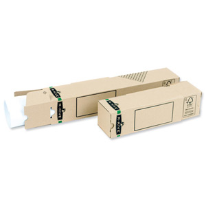 R-Kive Extendable Mail Tube Cardboard FSC Flatpacked A3-A4 Ref 6204201 [Pack 20]