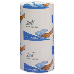 Kimberley-Clark Wypall L20 Rolls 115 Sheets Blue 25cm Ref 7285 [Pack 24]