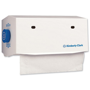 Kimberley-Clark Wypall Wiper Roll Dispenser White Ref 7041