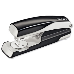 Leitz 5502 Half Strip Stapler Throat 60mm Black