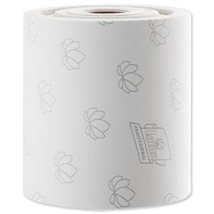Lotus Professional NextTurn Hand Towel 640 Sheet Rolls Two-ply White Ref 5892290 [Packed 6]