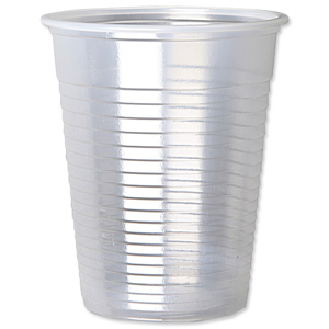 Cup for Cold Drinks Plastic Non Vending Machine 7oz 200ml Clear [Pack 100]