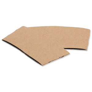 Medium Sleeve for 9oz Paper Cup Ref CCS09 [Pack 100]