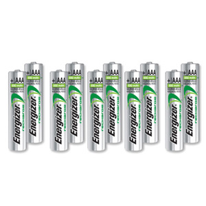 Energizer Battery Rechargeable Advanced NiMH Capacity 850 mAh LR03 1.2V AAA Ref 634355 [Pack 10]