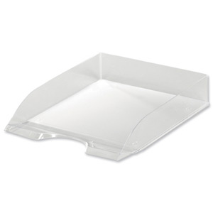 Durable Radiance Letter Tray Plastic A4 - C4 Clear Ref 1701672400