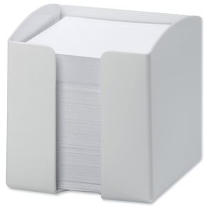 Durable Vivid Noteholder Plastic for Notes 90x90mm White Ref 1701682010