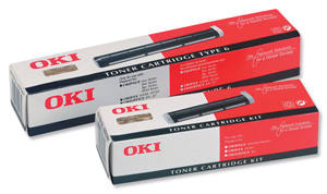 OKI Fax Toner Cartridge Black for OF 1000 1050 2200 2350 2400 2450 2600 2700 Ref 4851