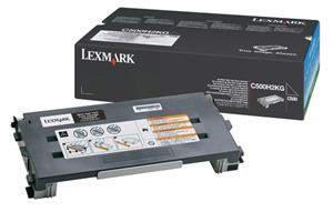 Lexmark Laser Toner Cartridge Black Ref C500H2KG