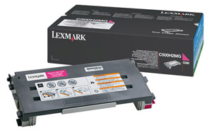 Lexmark Laser Toner Cartridge Magenta Ref C500H2MG