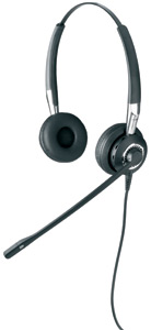 Jabra Biz 2400 Corded Duo Headset Ref 2409-820-104
