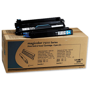 Konica Minolta Laser Toner Cartridge High Yield Cyan Ref 1710532-004