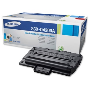 Samsung Laser Toner Cartridge Page Life 3000pp Black Ref SCX4200A3/ELS Ident: 833Z