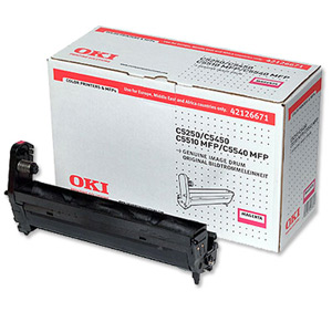 OKI Laser Drum Page Life 17000 Magenta [for C5250] Ref 42126671