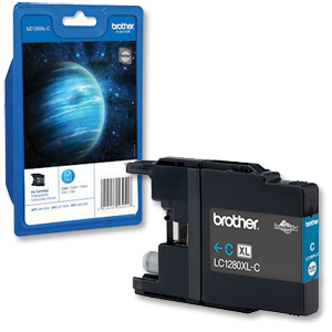 Brother Inkjet Cartridge High Yield Page Life 1200pp Cyan Ref LC1280XLC Ident: 693G