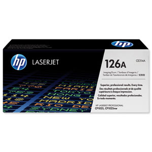 Hewlett Packard [HP] No. 126A Laser Drum Unit Page Life 14000pp Black/7000pp Colour Ref CE314A