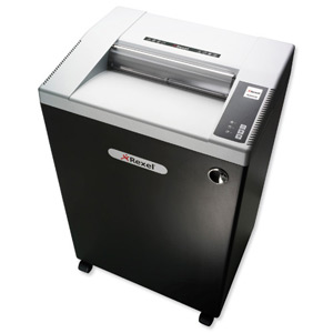 Rexel RLWS28 Office Shredder Ribbon Cut 6mm 26x 80gsm 160 Litre 61kg Ref 2102455