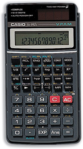 Casio Calculator Scientific Battery/Solar-power 12 plus2 Digit 383 Functions 73x144x9mm Ref FX992S-HB