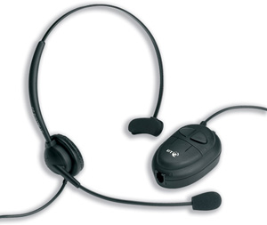 BT Accord 20 Headset Monaural Noise-cancelling with Quick Disconnect Cord Ref 024335