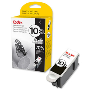 Kodak 10XL Inkjet Cartridge High Yield Black Ref 3949922 Ident: 820A