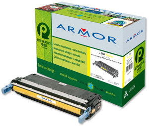 Armor Compatible Laser Toner Cartridge Yellow [HP C9732A Equivalent] Ref K12193