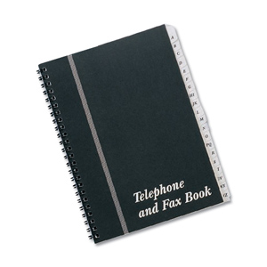 Telephone and Fax Index Book Wirebound Board Cover A5