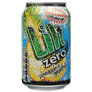 Lilt Zero Diet Soft Drink Can 330ml Ref A00700 [Pack 24]