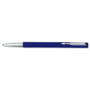 Parker Vector Standard Rollerball Durable with Stainless Steel Nib and Trim Blue Ref S0705340