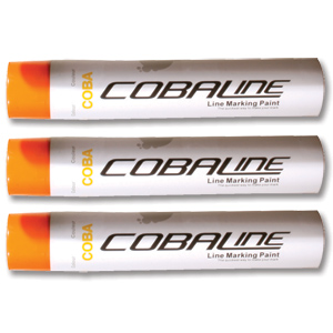 Cobaline Marking Spray CFC-free Fast-dry 750ml Orange Ref QLL00017P [Pack 6]