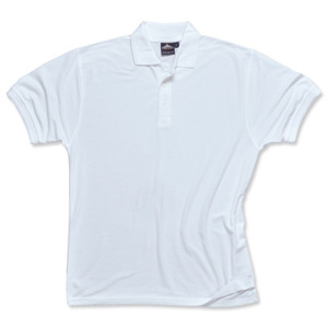 Portwest Polo Shirt Polyester & Cotton Rib-knitted Collar White Medium Ref B101WHTMED
