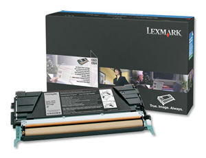 Lexmark Laser Toner Cartridge Return Program Page Life 4000pp Black Ref C5220KS Ident: 825B