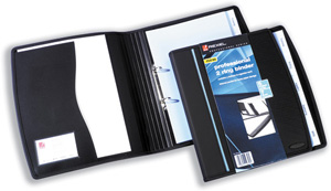 Rexel Ring Binder Professional 2 O-Ring Front and Back Pocket 5 Indexes 25mm A4 Ref 2101129