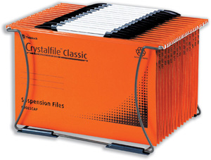 Rexel Crystalfile Desk Organiser for 40 Suspension Files A4 or Foolscap Ref 3000077