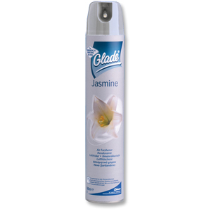 Glade Air Freshener Aerosol Spray Can Silver Jasmine 500ml Ref 7511631