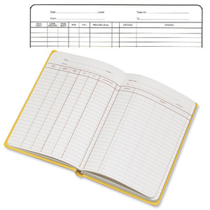 Chartwell Survey Book Level Rise and Fall Weather Resistant Side Opening 80 Leaf 192x120mm Ref 2416Z