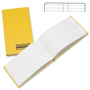 Chartwell Survey Book Field Weather Resistant Top Opening 80 Leaf 130x205mm Ref 2006Z