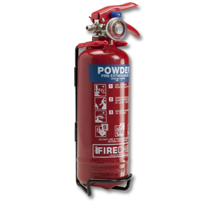 IVG Fire Extinguisher Factory-sealed Dry Powder for Class B and C 600g Ref IVGS800GMBC