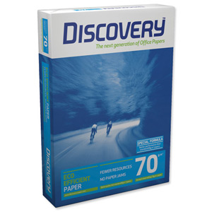 Discovery Everyday Paper Ream-Wrapped A4 70gsm White Ref NDI0700025 [5 x 500 Sheets]